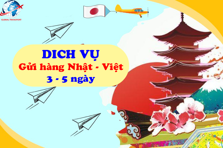 Vận chuyển, gửi hàng từ Nhật về Việt Nam mất bao lâu?