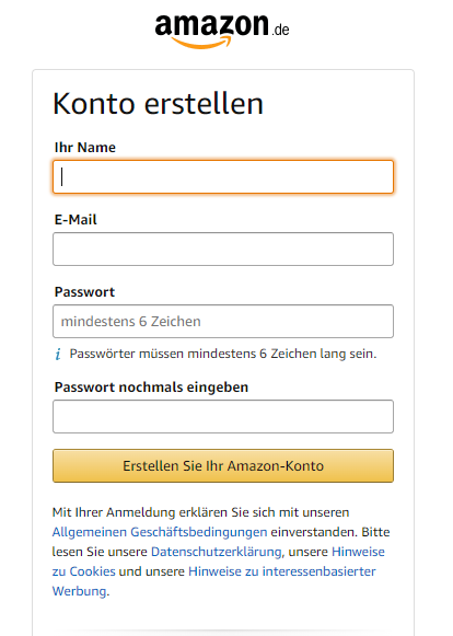 order hàng trên Amazon Đức