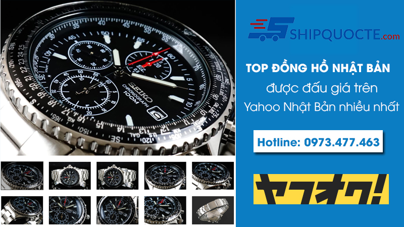✅Top đồng hồ Nhật Bản được đấu giá trên Yahoo Nhật Bản nhiều nhất