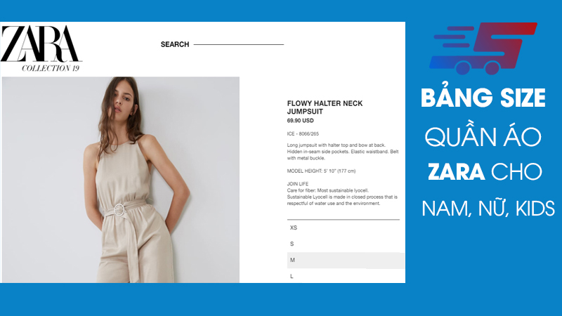 Cách đổi size quần áo Zara cho Nam, Nữ, Kids chuẩn nhất