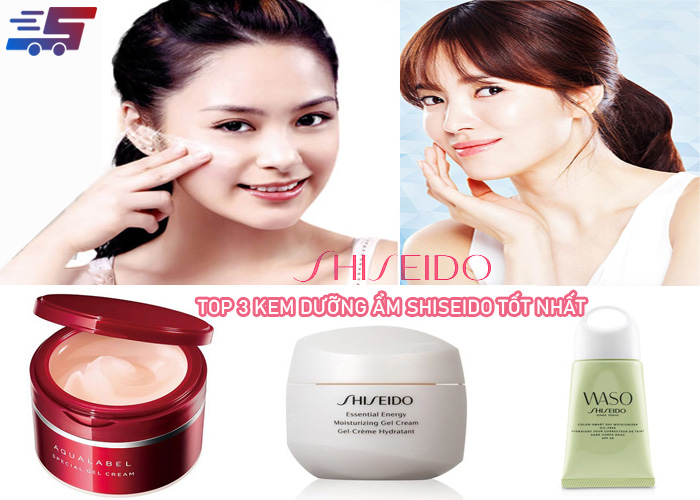 Top kem dưỡng ẩm da Shiseido dành cho da dầu
