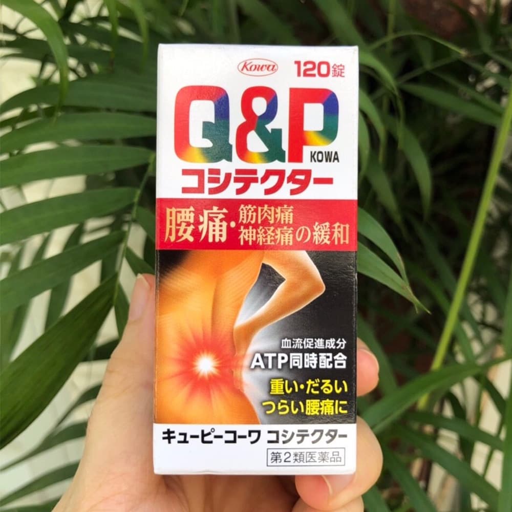 Thuốc chữa đau lưng Q&P Kowa Koshitekuta Nhật Bản