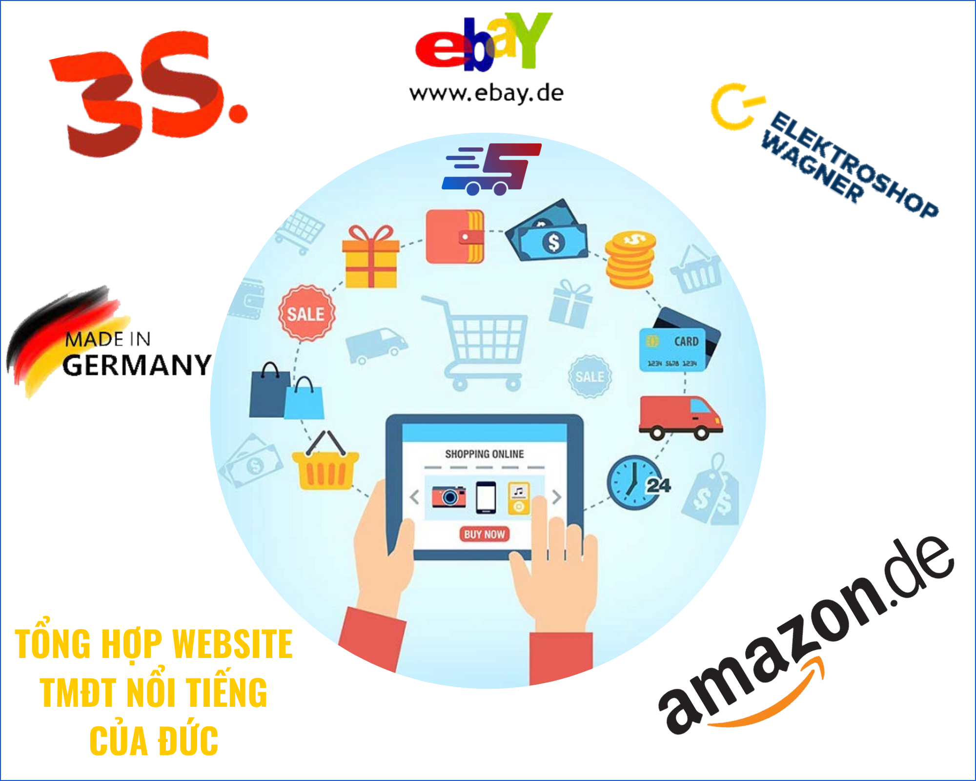 Trang web mua hàng online tại Đức uy tín