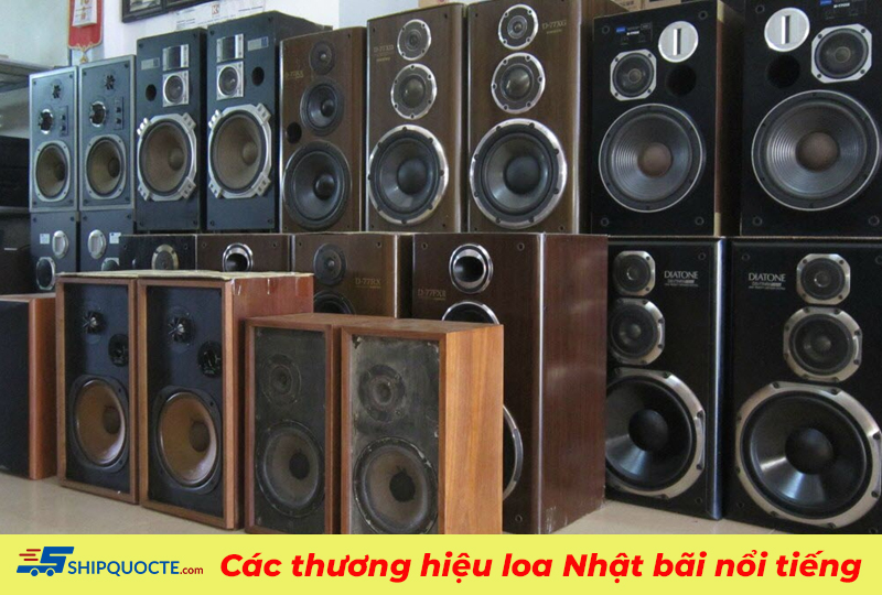 Top các dòng loa Nhật bãi được yêu thích tại Việt Nam