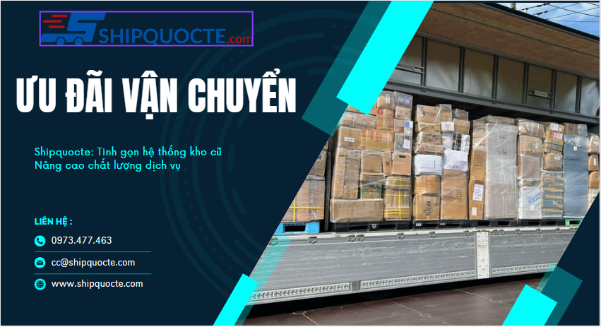 Shipquocte – Bùng nổ ưu đãi kho vận chuyển tuyến Nhật – Việt