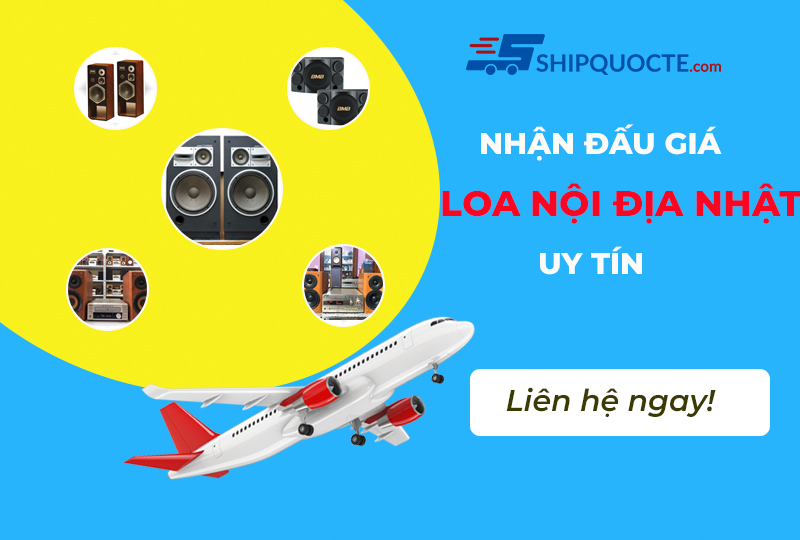 đấu giá loa nội địa Nhật