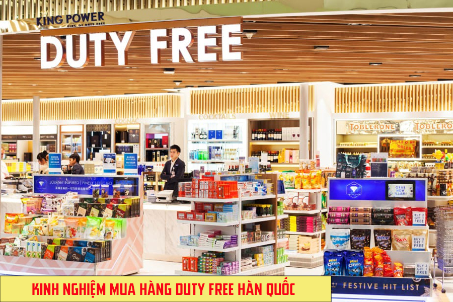 Cách mua hàng Duty Free Hàn Quốc hiệu quả nhất