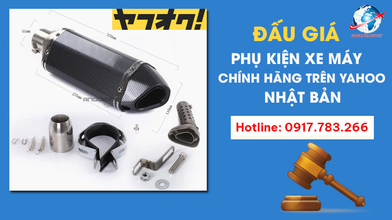 đấu giá phụ tùng xe máy Nhật