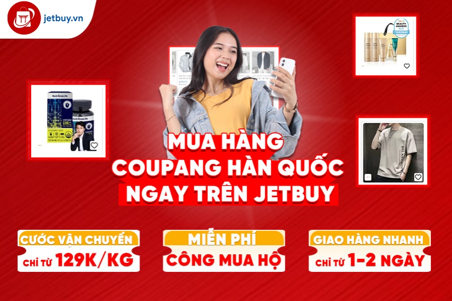 App mua hàng Coupang ship về Việt Nam