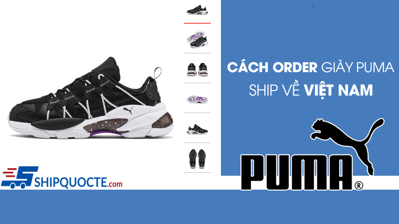 Cách tự order giày Puma Nhật Bản