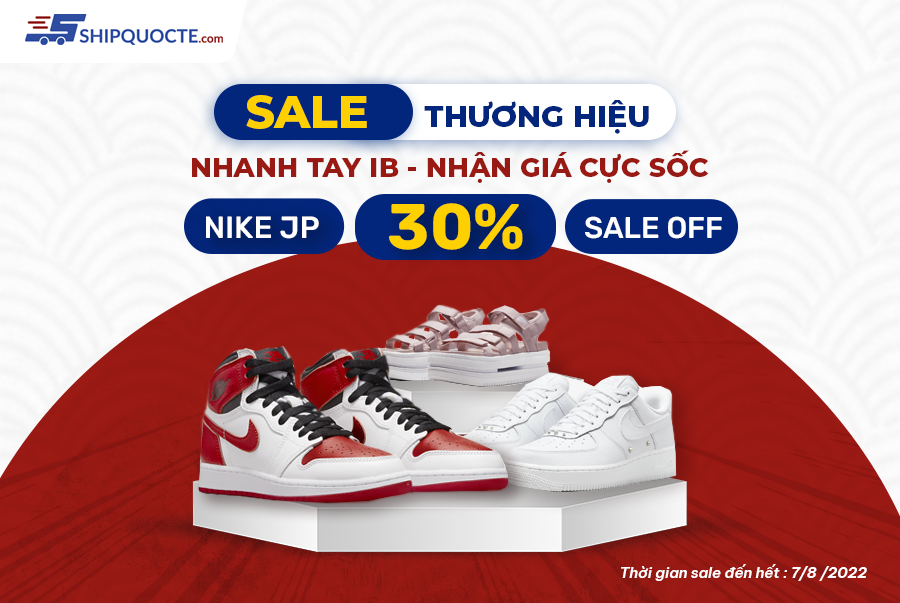 Đại tiệc sale từ Nike Japan - sale off 30% 